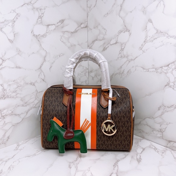Michael Kors Handbags - Michael Kors Bedford Small Duffle Satchel